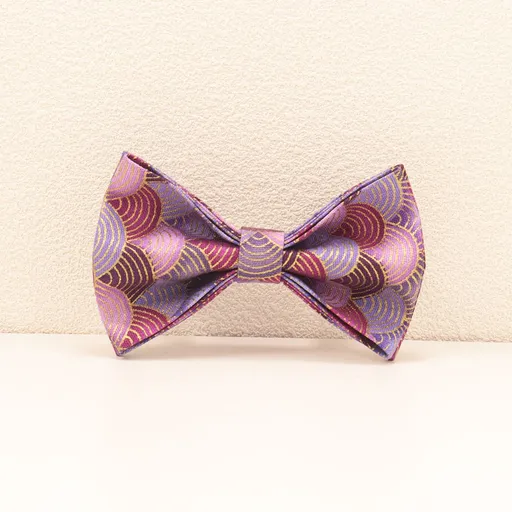 MEO GATTINO Japanese Style Purple Cloud Dog Collar Bow XS 2.0(19-32cm)