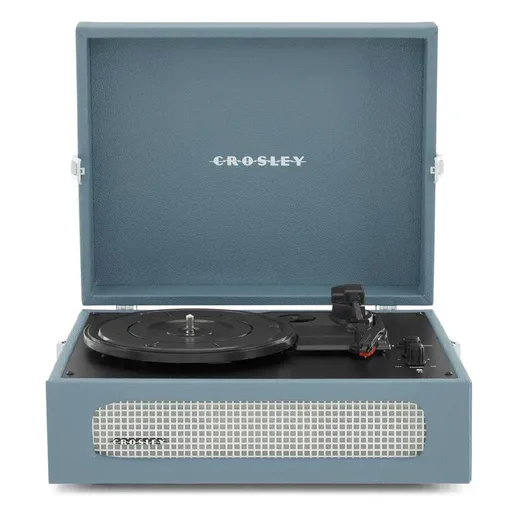 Crosley Voyager Bluetooth Portable Turntable - Washed Blue