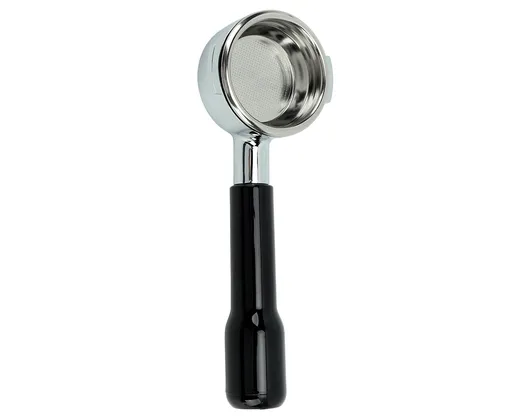 Coffee Portafilter 58mm, E61 Single Layer Filter, Bottomless Handheld Portafilter for Home Coffee Shop, Black
