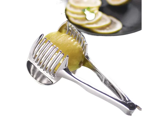 Fruit Slicer Stainless Steel Vegetable Cutter-Silver