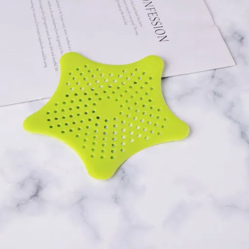 Starfish Rubber Sink Strainers - Drain Hair Catcher - Kitchen Sink Strainer Stopper Silicone Drain Cover - Tub Drain Hair Catcher