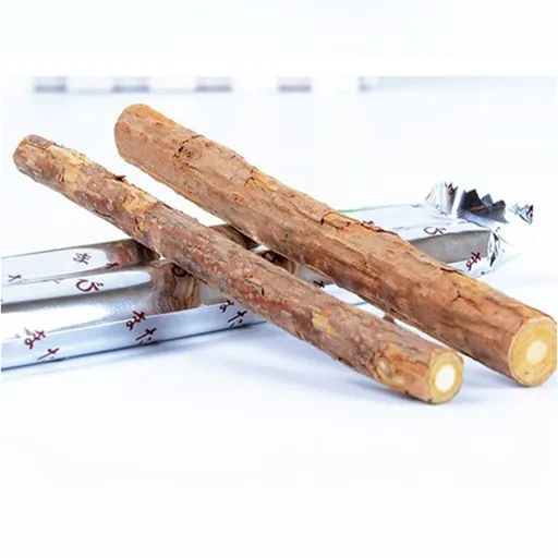 Cat Chew Stick, Silvervine Sticks for Cats, Catnip Toys, Cleaning Teeth Toy, Interactive Wand Stick,2pcs