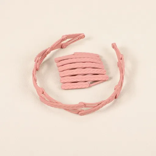 5 pcs Retractable Headband, New Carry-on Folding, Outer Starting Band, Bundled Hairpin, Invisible Hairpin