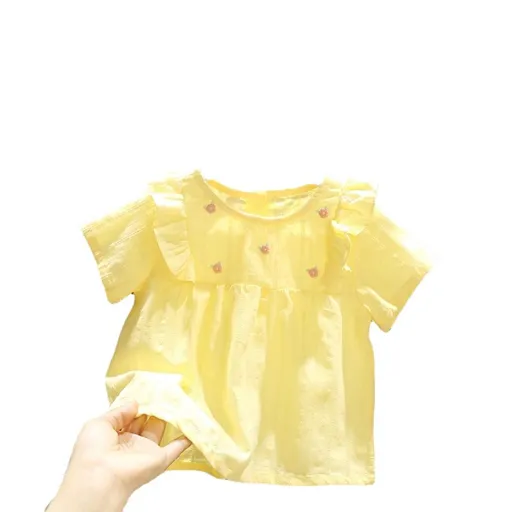 Intimate Rabbit Girls Cotton Princess Dress White 130 recommended height 120-130cm