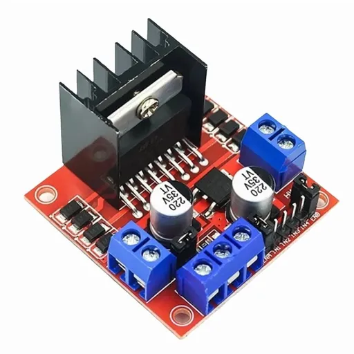 Stepper Motor Driver Module Dual H-Bridge 2A PCB Photo Color