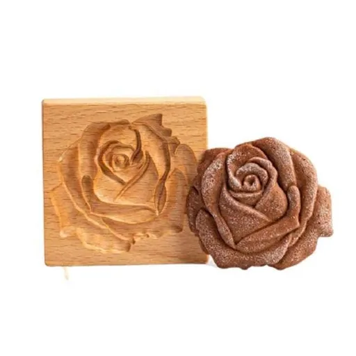 Wooden Cookie Biscuit Mold, 3D Baking Mold, Embossing Craft Decorating Baking Tool, Suitable for Halloween Thanksgiving