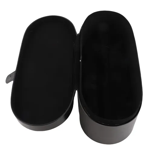 Hair Styling Tool Storage Bag Splash Proof Scratch Proof PU Leather Portable Hair Dryer Carrying Bag