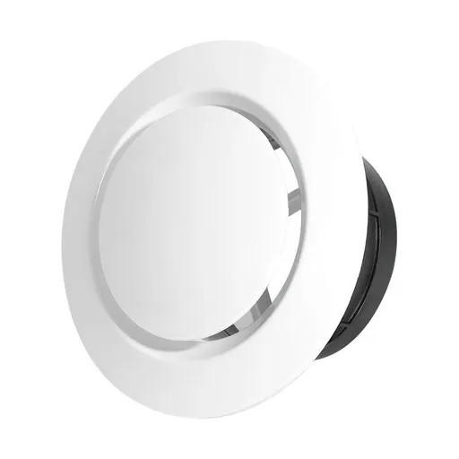 6 Inch Air Vent Covers,Adjustable Soffit Vent, Round Ceiling Diffuser for Living Room, Closet, Bathroom, Kitchen, Ventilation Use