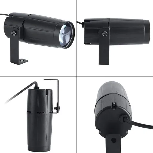 Spot Stage Lights Mini Beam Track Lighting Fixture for Family Party Home Decoration Bar Club Pub DJ Show Concert Wedding - White