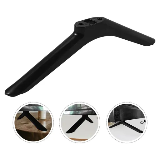 Replacement TV Stand Legs with Anti- Design, Easy to Install Table Base Support for Flat Screen TVs