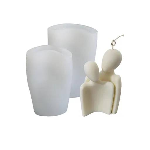 3D Body Shape Silicone Mold, Human Body Silicone Candle Mold,Naked Women Men Body Shape Candle Mould, Body Art