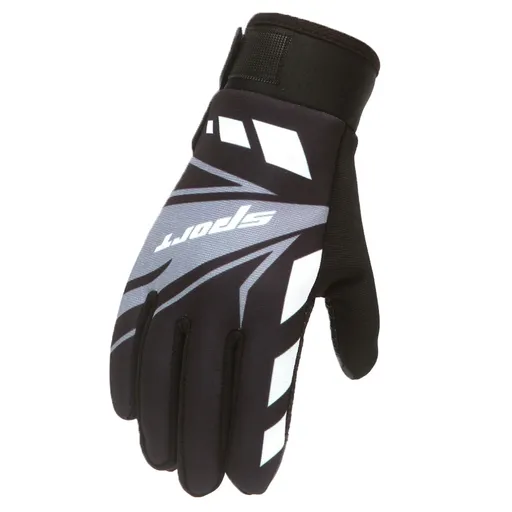 Ski Gloves Waterproof Gloves Winter Outdoor Men And Women Snow Skating Snowboarding Windproof Warm Ski Gloves Snow Gloves Winter Gloves W-Blue One Size W-Black