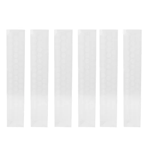 Plastic Moss Poles for Monstera Small Medium Climbing Plants 17 Inch Stackable Plant Support for Indoor Outdoor Potted Plants 6PCS