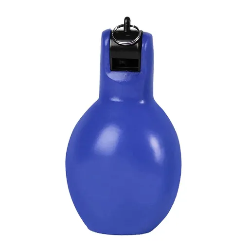 Training Whistle Portable Sports PVC Hand Whistles Squeeze Whistle Outdoor for Referee Loud Equipment,Blue