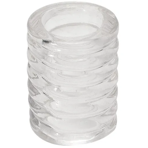 Titanmen Cock Cage Black - Clear