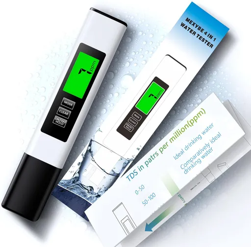 All-New 4 in 1 TdsMeter Digital Water- Accurate and Reliable Turbidity Meters Testing Temp(°C,°F) - Professional Testing