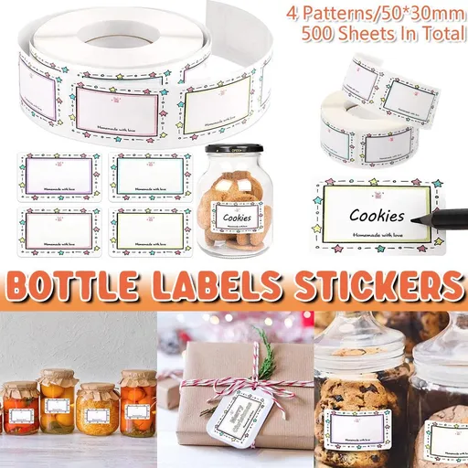 Colour Border Name Label Category Tag Sticker Adhesive Office Organization
