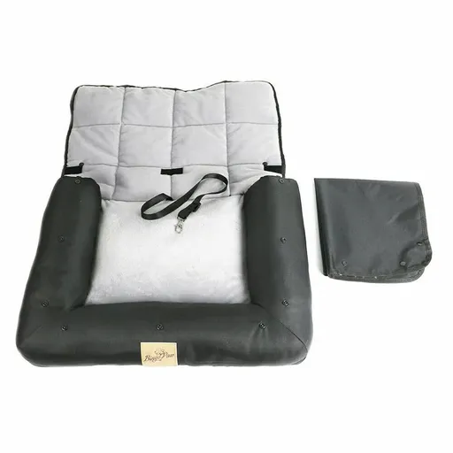 Small Waterproof Dog Car Seat Bed with Safety Belt