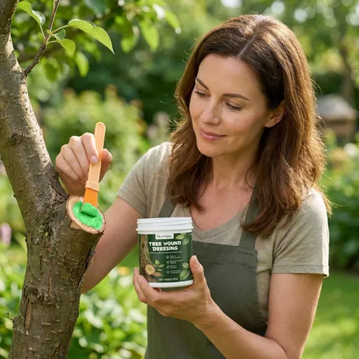 1Pack Tree Wound Sealer & Dressing, 100g Tree Pruning Sealer for Cut, Damaged Bark, Grafting – Effective Tree Repair Sealant for Shrub, Bonsai, Rose, Orchard | Horticulture Grade Seal Formula - Green - Size 1Pack