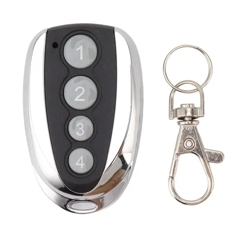 Garage Door Opener Remote Replacement 4 Button Gate Opener Remote with Keychain for Garage Door Openers