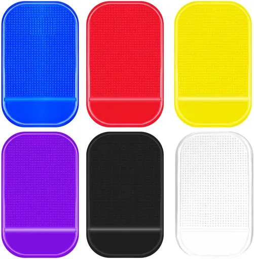 Diamond Art Mat Non-Slip DIY Sticky Tray Gel Painting Tools Anti-Slip Universal Pad Holder Kits for Adults 5D Embroidery Accessories(6 Pieces)