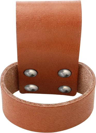 Premium Leather Multi Tool Carrier Holster with Belt Loop, Small Brown Hammer Hatchet Holder