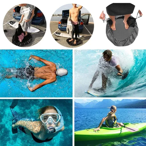 Wetsuit Changing Mat | Swimsuit Bag For Wet Suits - Waterproof Beach Diving Suit Storage Bag For Beach Surf Diving Storage Clothes