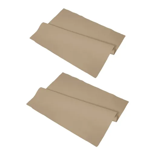 2 Pieces Light Brown Felt Fabric for Crafts, Material for Patchwork, Decorations and Sewing Projects