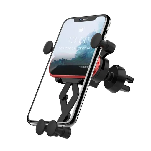 Phone Holder Mount for Car, Adjustable Durable Gravity Phone Holder for Air Vent with Clip，Devices, Fit for Most Cars