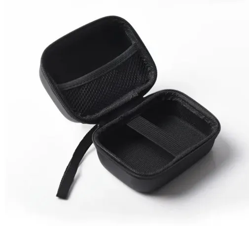 Packing Organiser Compact Travel Electronics Cable Storage Bag Black
