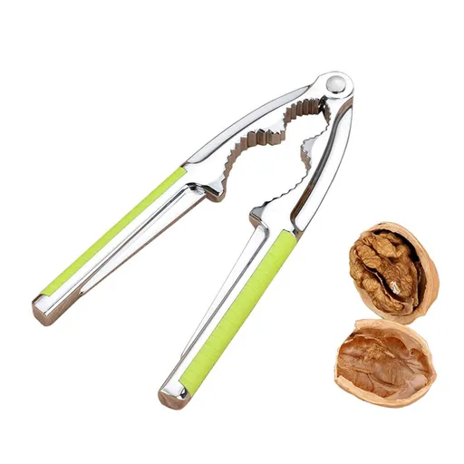 Nutcracker for Nuts,Nut Cracker Tool for Walnut,Pecan,Macadamias,Hazelnuts, Almonds, Lobster,Crab（Green）
