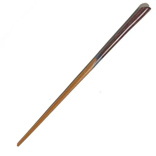 Graceful Classic Cosplay Wand, Polished Resin Body, Holiday Costume Supply, Style 36, Blue Gold Stamping Ribbon Gift Box