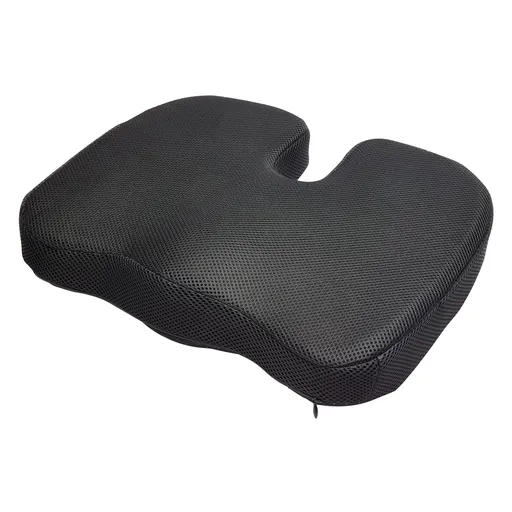 Seat Cushion, Cooling Gel + Memory Foam Seat Cushion, Pressure-Relief Wheelchair Seat Pad with U-Shaped Cutout & Removable Cover, Lightweight and Portable for Travel, Car, Office, Airplane