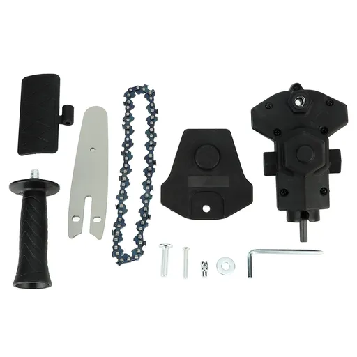 Chainsaw Attachment Electric Drill Modified To Chainsaw Attachment One Handed Electric Chain Saw for Wood Cutting 10.2cm / 4in
