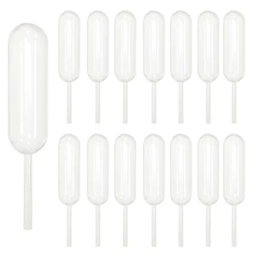 Cupcakes Pipettes, 100PCS 4ml Clear Plastic Transfer Liquid Dropper Pipettes, Suitable for Chocolate or Strawberries Cupcakes, Ice Cream, Mini Cakes, Waffles, Children's Painting, Kitchen Supplies