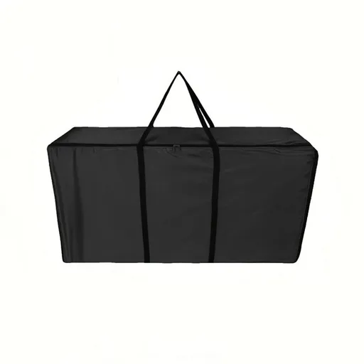 Hay Bale Storage Bag- Horse Hay Bag Black Heavy Duty for Horse Goats Storage Container Feeding Supplies for Feed Trailer,110*40*60cm