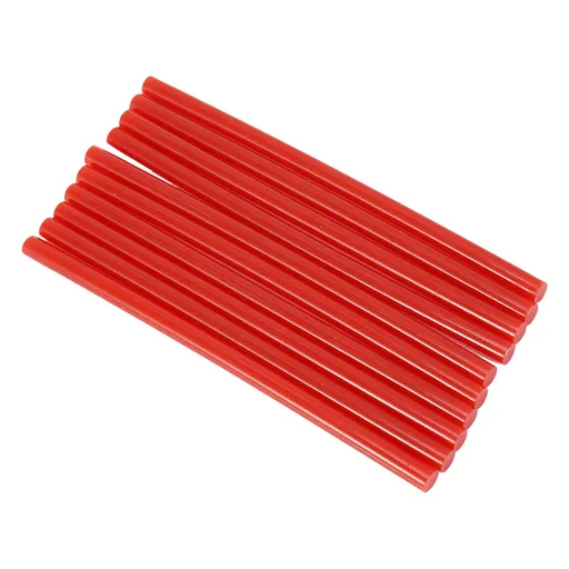 10pcs set 7 * 150mm Colorful Hot Melt Glue Adhesive Sticks for 20W Small Power Gun Red