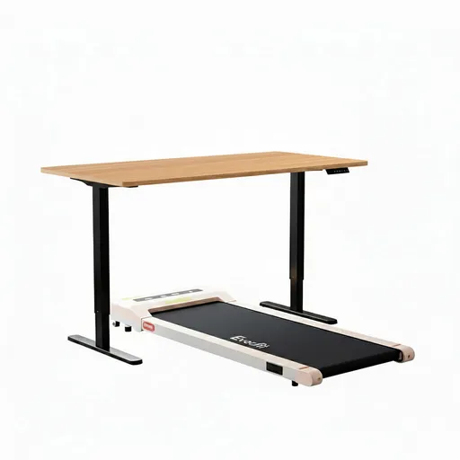 Artiss Electric Treadmill with 120cm Automatic Standing Desk Walking Pad 360mm