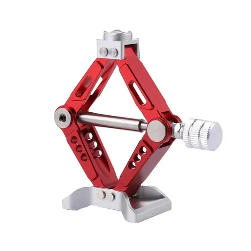 RC Scale Jack Height Stands Adjustable Simulation Jack Tool Compatible with RC Crawler Car Simulation Jack Car Jack