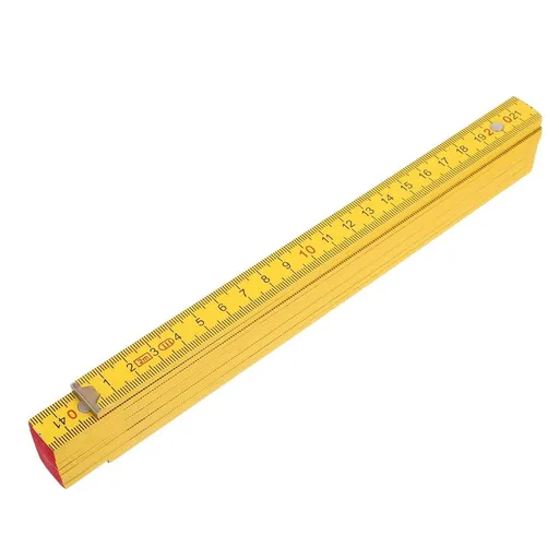 Precision Woodworking Folding Meter Stick with Compact Design for Construction Projects