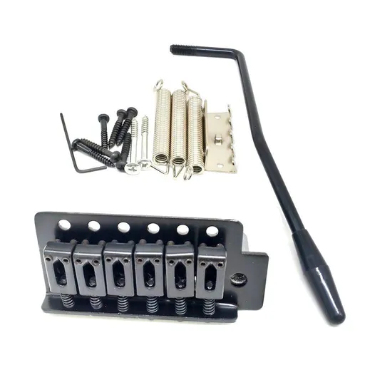 6 Strings Guitar Bridge Saddle Tailpiece For Electric Guitar Standard Tremolo Bridge Electric Guitar Bridges & Bridge Pa