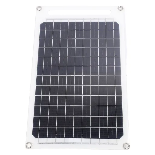 10W Portable Solar Panel 5V Monocrystalline Silicon IP65 Water Resistant Type C Solar Charger Panel for Camping RV Greenhouse