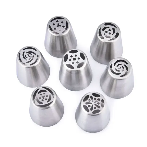 7pcs Silver Metal Liquor Spouts
