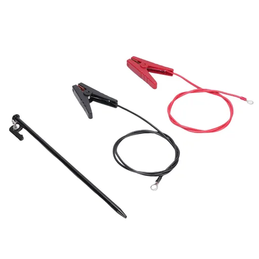 Electric Fence Wire Grounding Rod Electric Fence Connector with Clamp for Generator Electric Fence