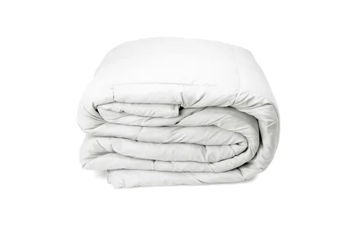 Royal Comfort 350GSM Luxury Soft Bamboo All-Seasons Quilt Duvet - Double - White