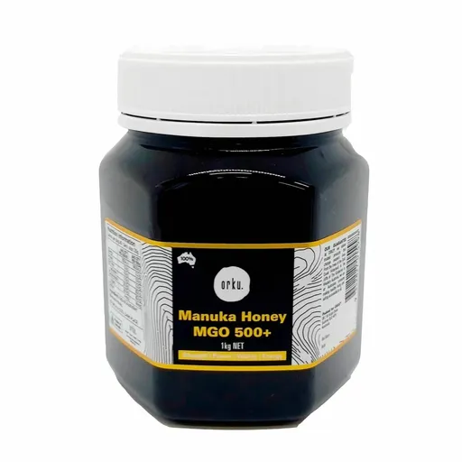 Orku MGO 500+ Australian Manuka Honey 1Kg - Raw Jelly Bush Honey