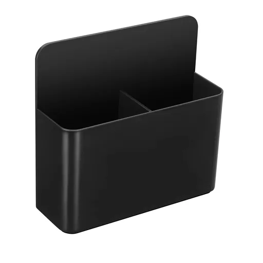 Magnetic Marker Holder for Whiteboards/Fridge/Refrigerator, Magnetic Pen Holder Dry Erase Tray with Anisotropic Magnet Backing,Black