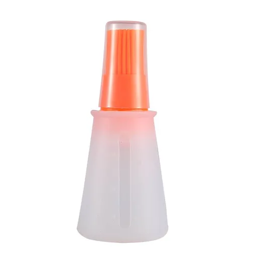 2pcs Silicone Oil bottle brush, BBQ/Pastry Basting Brushes,Silicone Cooking Grill Barbecue Baking Pastry Oil/Honey/Sauce Bottle Brush