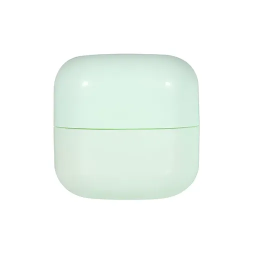 10PCS Square Lightproof Cream Jars Cosmetics Containers Skincare Lotion Makeup Jars - Green 50ml