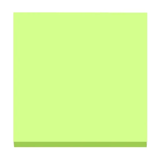 Post-It Notes , Sticky Note, 3*3 Feet Tearable and Super Sticky Notes, Bright Colors 100 Sheets Fluorescent Green